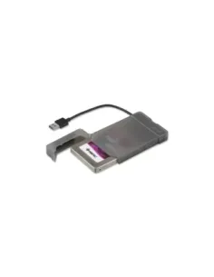 Caja para disco duro 2.5 pulgadas i - tec sata i - ii - iii hdd ssd con interfaz usb 3.0 gris