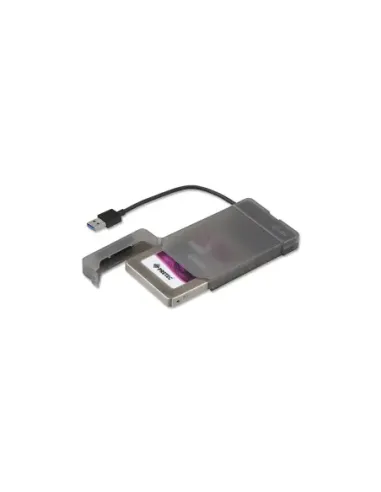 Caja para disco duro 2.5 pulgadas i - tec sata i - ii - iii hdd ssd con interfaz usb 3.0 gris