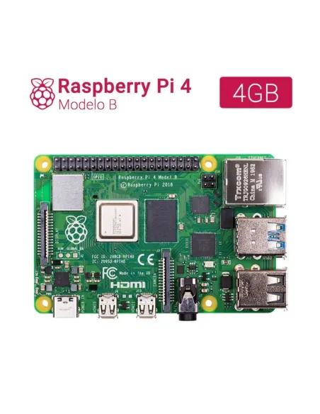 Raspberry pi 4 modelo b 4gb ram