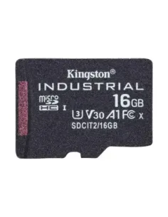 Tarjeta memoria sdhc 16gb kingston industrial uhs - i cl10