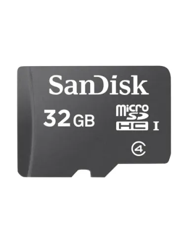 Tarjeta memoria micro secure digital 32gb sandisk clase 4
