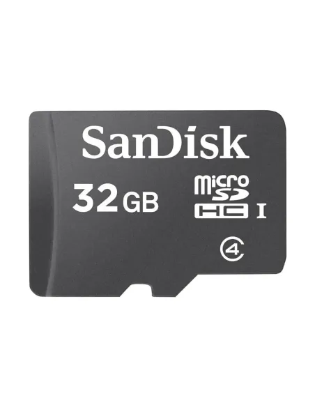 Tarjeta memoria micro secure digital 32gb sandisk clase 4