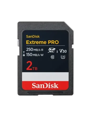 Tarjeta memoria flash sandisk extreme pro 2tb