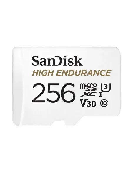 Tarjeta memoria micro secure digital sdxc sandisk high endurance - 256gb - clase 10 - sdxc