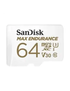 Tarjeta memoria micro secure digital 64gb sandisk max endurance clase 10 uhs - i u3
