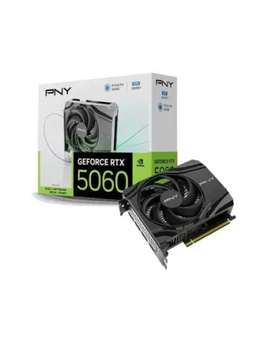 Tarjeta grafica pny geforce rtx 5060 8gb gddr7 -  3x dp -  1x hdmi pci express 5.0