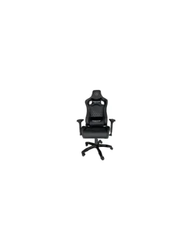 Silla gaming keep out hammer black silver incluye cojines