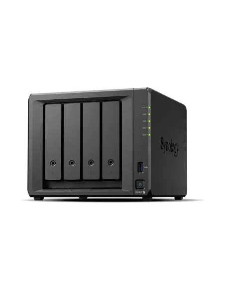 Servidor nas synology disk station ds925+ 4gb 4 bahias gigabit ethernet