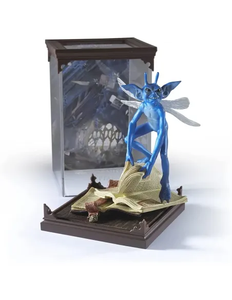 Figura the noble collection harry potter duendecillo de cornualles criatura magica n.15 18 cm