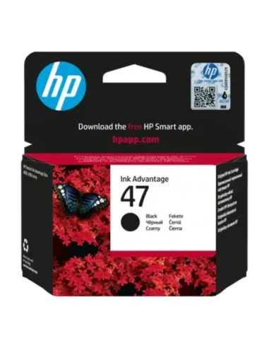 Cartucho tinta hp 47 6zd21ae negro deskjet