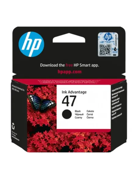 Cartucho tinta hp 47 6zd21ae negro deskjet