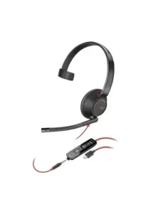 Auricular poly blackwire 5210 usb tipo c negro