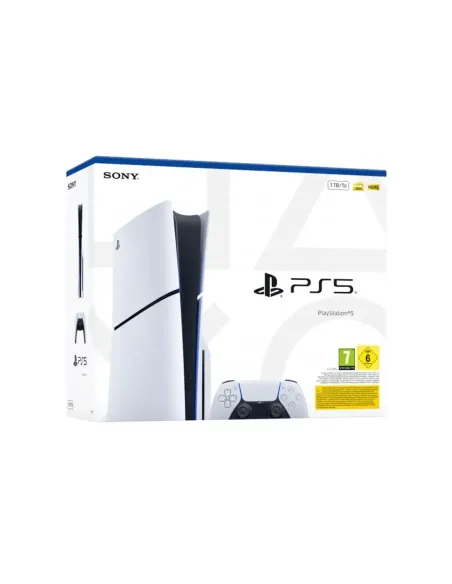 Consola ps5 sony playstation 5 slim 1tb chasis e con lector