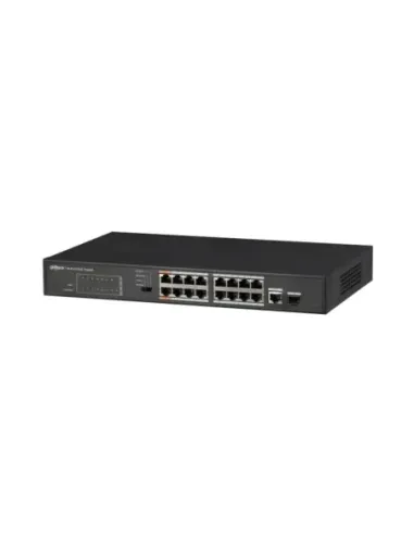 Switch dahua dh - pfs3117 - 16et - 135 16 puertos gigabit ethernet 1 puerto sfp