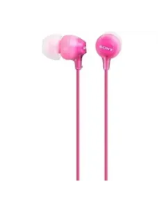 Auriculares sony mdr - ex15appiz jack 3.5mm rosa