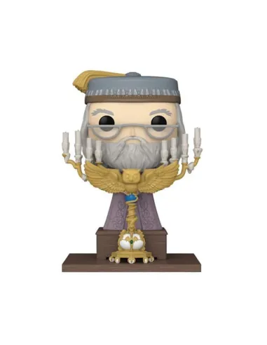 Funko pop harry potter deluxe dumbledore con podio 76002