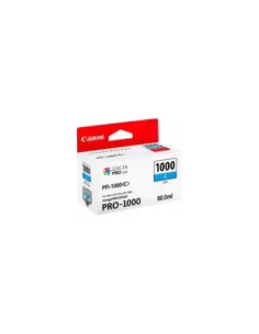 Cartucho de Tinta Original Canon PFI-1000C/ Cian