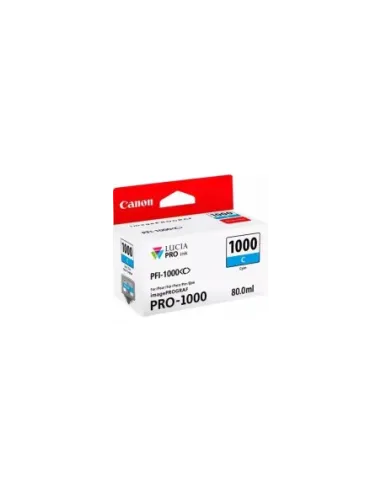 Cartucho de Tinta Original Canon PFI-1000C/ Cian