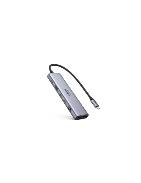 Ugreen REVODOK 7-IN-1 4K@60HZ HDMI DOCK Acoplamiento Base Gris