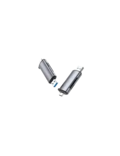 Ugreen 50706 lector de tarjeta USB/Micro-USB Plata