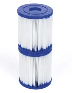 Bestway 58093 -  filtro de agua tipo i para depuradora de cartucho 1.249 litros - hora blanco 8 x 8 x 18 cm