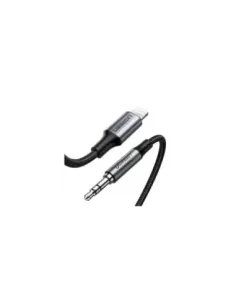 Ugreen 70509 cable de teléfono móvil Plata 1 m 3,5mm Lightning
