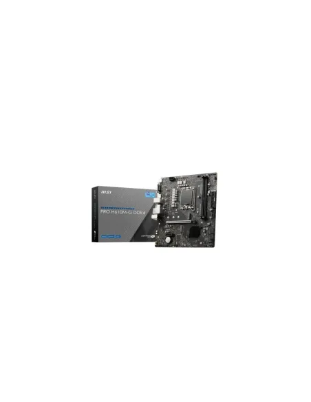 PLACA MSI PRO H610M-G,INTEL,1700,H610,2DDR5,96GB,VGA+HDMI+DP,4SATA3+1M.2,2USB2.0,2USB3.2,USB-C,1GBLAN,MATX