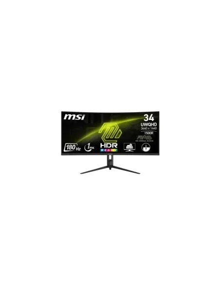 MSI MONITOR MAG 342CQR E2. 34" VA CURVO 1500R. 3440X1440 (UW