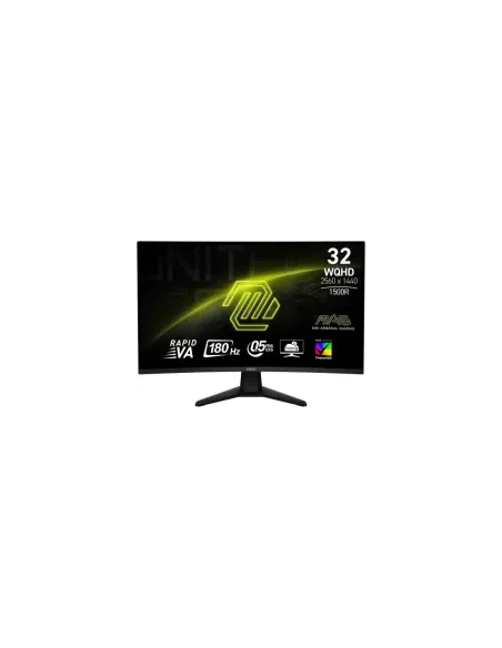 MSI MAG 32CQ6F pantalla para PC 80 cm (31.5") 2560 x 1440 Pixeles Wide Quad HD Negro