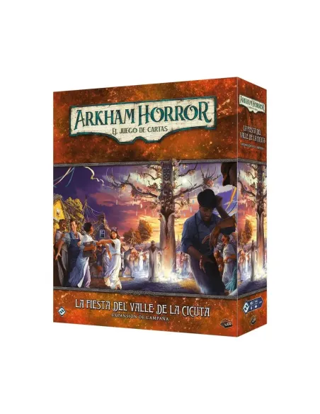 Juego de mesa arkham horror lcg la fiesta del valle de la cicuta expansion campaña edad recomendada 14 años