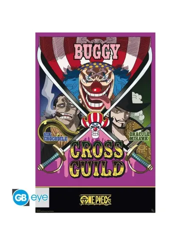 Poster gb eye maxi one piece wanted cross guild