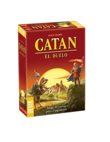 Juego de mesa devir catan el duelo pegi 10 2 jugadores