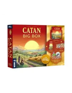 Juego de mesa devir catan big box pegi 10
