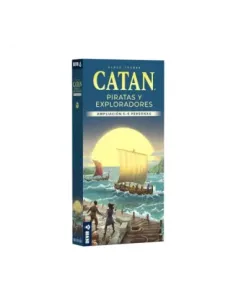 Juego de mesa devir catan piratas y exploradores 5 - 6 jugadores