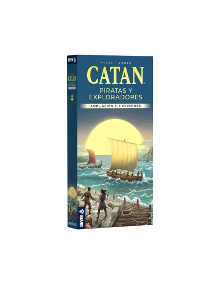Juego de mesa devir catan piratas y exploradores 5 - 6 jugadores