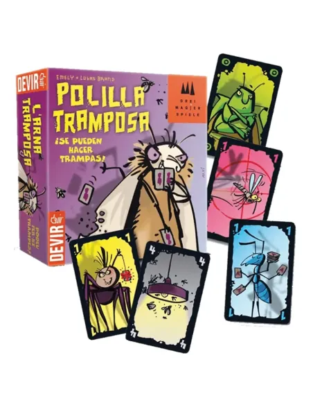 Juego de mesa devir la polilla tramposa pegi 7
