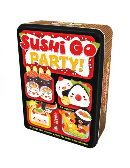 Juego de mesa devir sushi go party pegi 8
