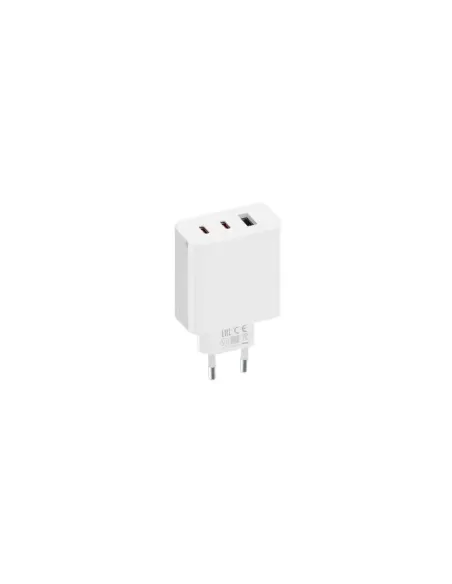 Cargador de Pared GaN Xiaomi 67W Gan Charger 2C1A 2xUSB Tipo-C/ 1xUSB/ 67W