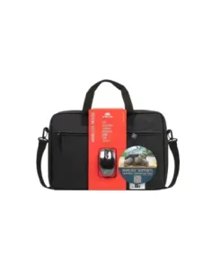 RIVACASE 8038 Bundle maletín 15,6" + ratón inal.