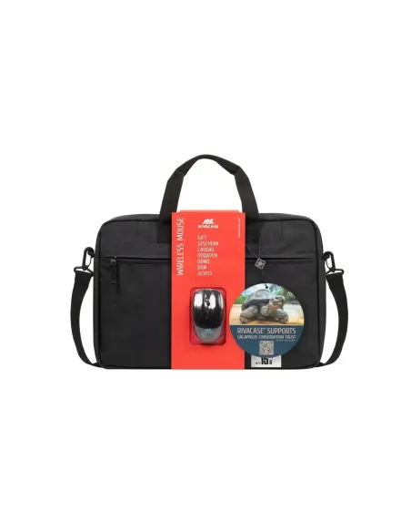 RIVACASE 8038 Bundle maletín 15,6" + ratón inal.