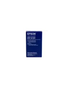 Cinta Nylon Epson ERC-38/ Negro/ Roja