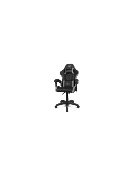 DRIFT DR35BG silla para videojuegos Silla para videojuegos de PC Asiento acolchado Negro, Gris