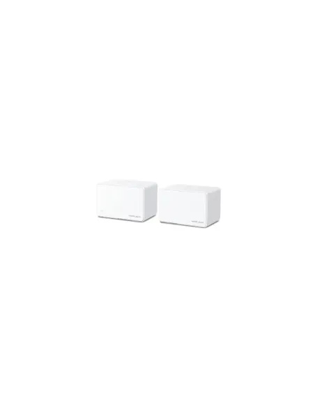 Mercusys Halo H80X(2-pack) Doble banda (2,4 GHz / 5 GHz) Wi-Fi 6 (802.11ax) Blanco 3 Interno