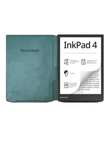 Pocketbook funda 743 flip cover verde oceano version ww para inkpad 4 - inkpad color 2 y 3