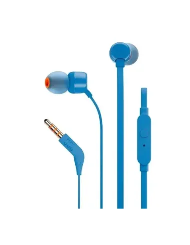 Auriculares intrauditivos jbl t160 blue