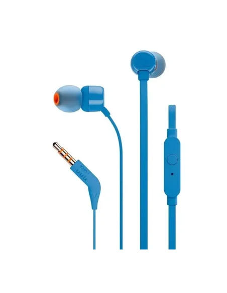 Auriculares intrauditivos jbl t160 blue