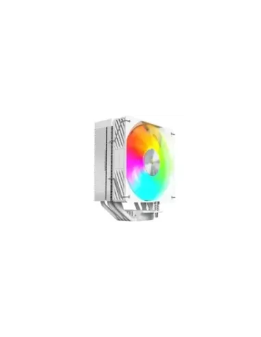 Ventilador con Disipador Mars Gaming MCPU-X5ARGB/ 12cm/ Blanco