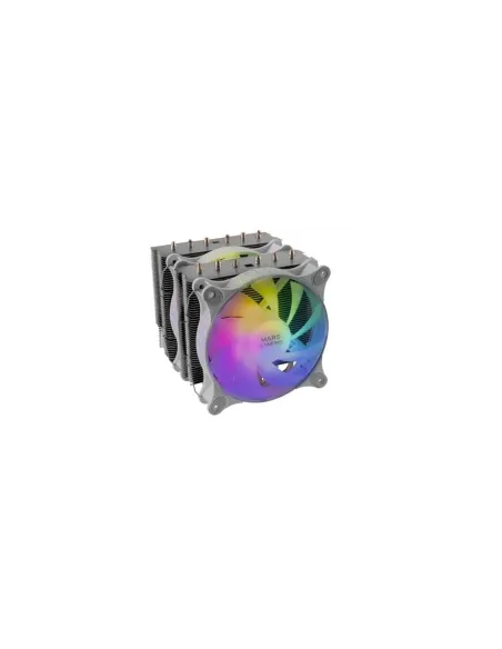 Ventilador con Disipador Mars Gaming MCPU-XTW/ 12cm/ Blanco