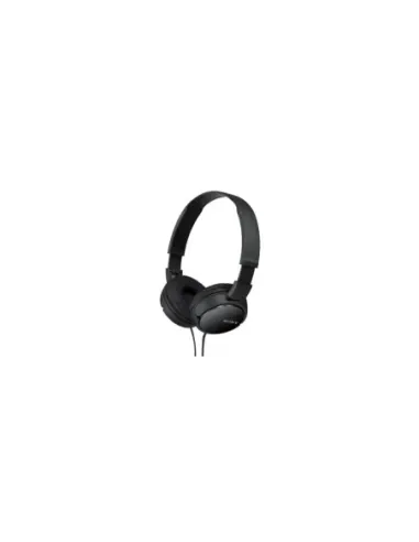 Auriculares Sony MDR-ZX110B/ Jack 3.5/ Negros