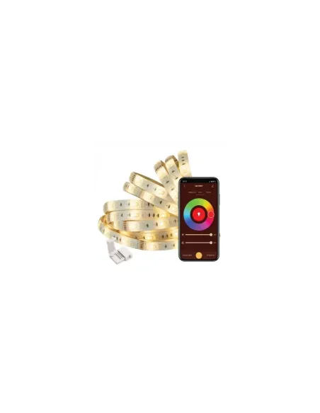 Tira LED Muvit IO MIOLST002/ 5m/ 24W/ Color RGB+CCT/ Regulable/ WiFi